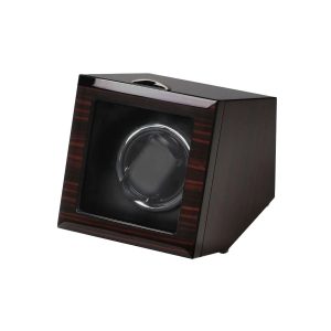 Watch Winder Carica Orologi Automatici Singolo Mogano Battery