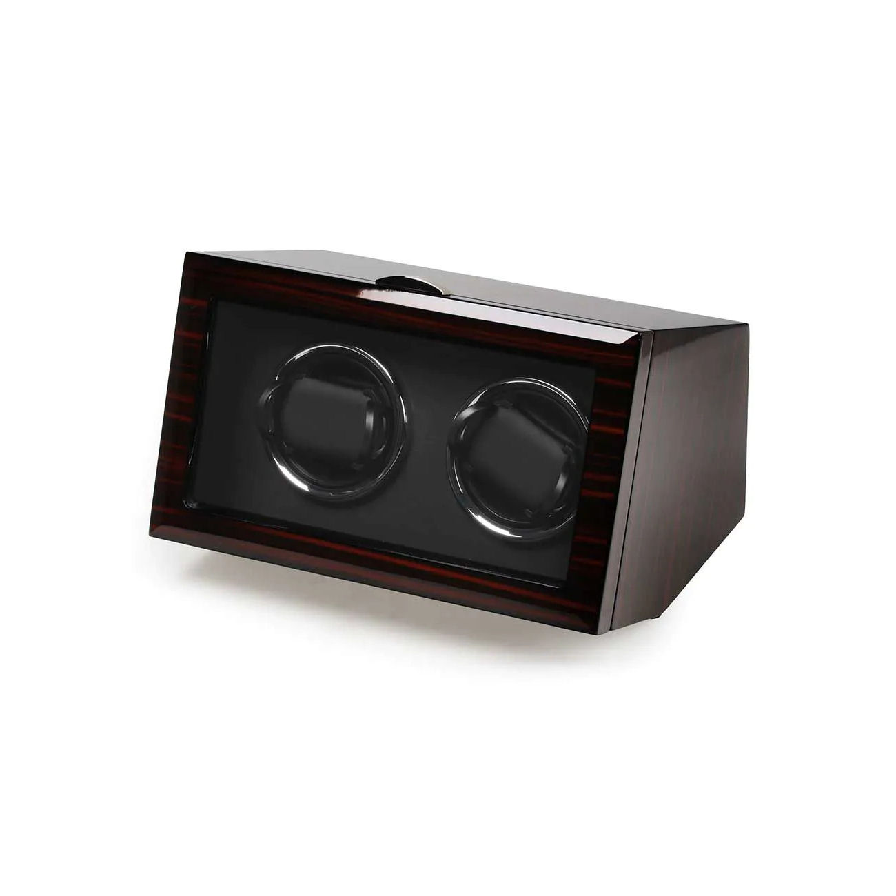 Watch Winder Carica 2 Orologi Automatici Mogano Battery